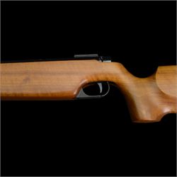 Webley Osprey .177 side-lever air rifle, 18 inch barrel with adjustable sights, serial number 4464, overall L109cm