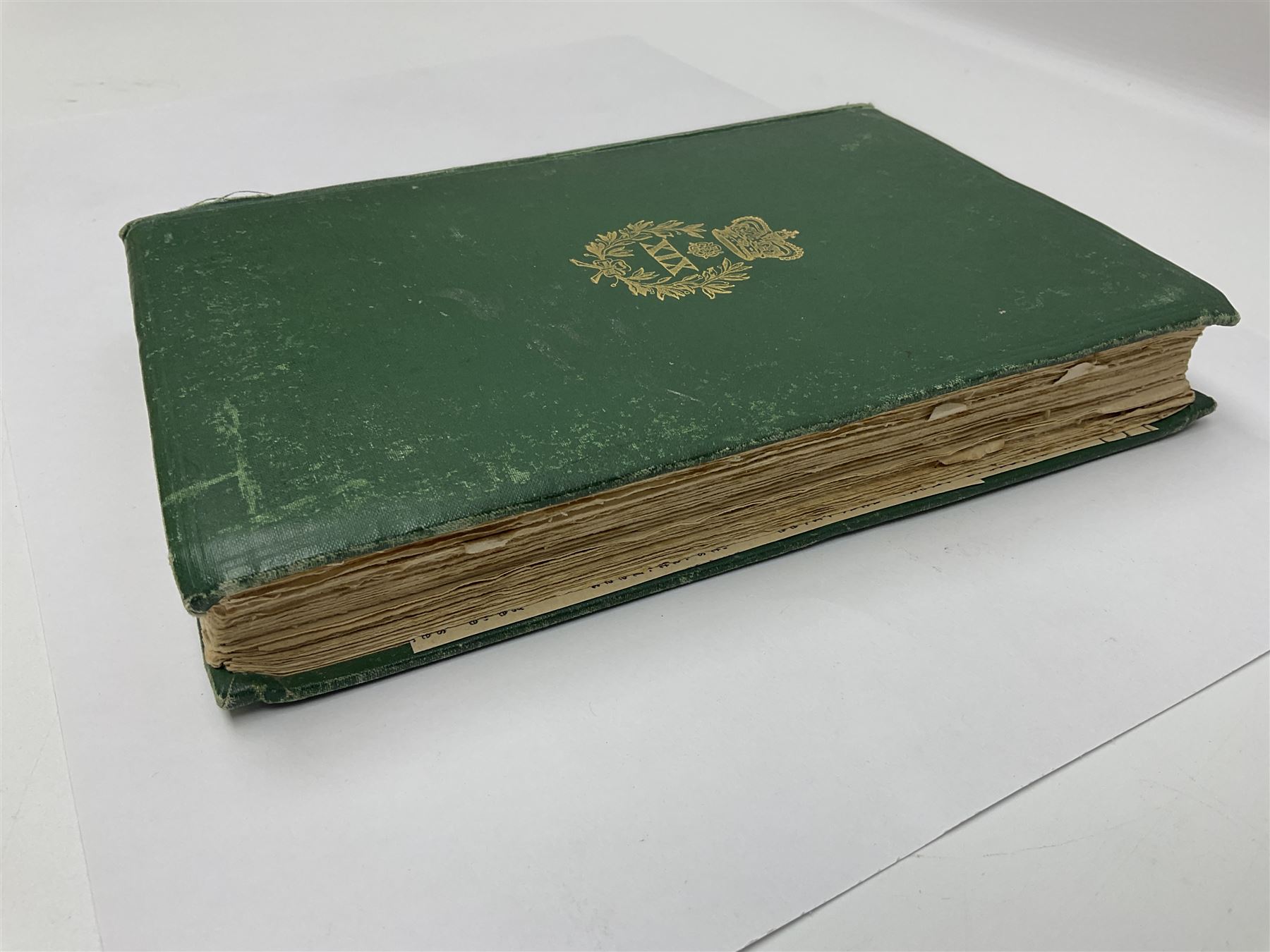 Hawker Lt. Col. P.: Instructions to Young Sportsmen in all that Relates to Guns and Shooting. 1833 7th edition. Re-bound in green cloth; Harting James Edmund: Hints on Shore Shooting.1871; Army Field Service Pocket Book. 1938. Contains numerous bound pamphlets; Ferrar Major M.L.: Officers of The Green Howards. 1920; Blake George: Mountain & Flood - History of the 52nd Lowland Division. 1950; and XV International Brigade. 1975 (6)