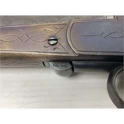 SHOTGUN CERTIFICATE REQUIRED - Belgian .410 folding single barrel hammer shotgun, with 75cm(29.5