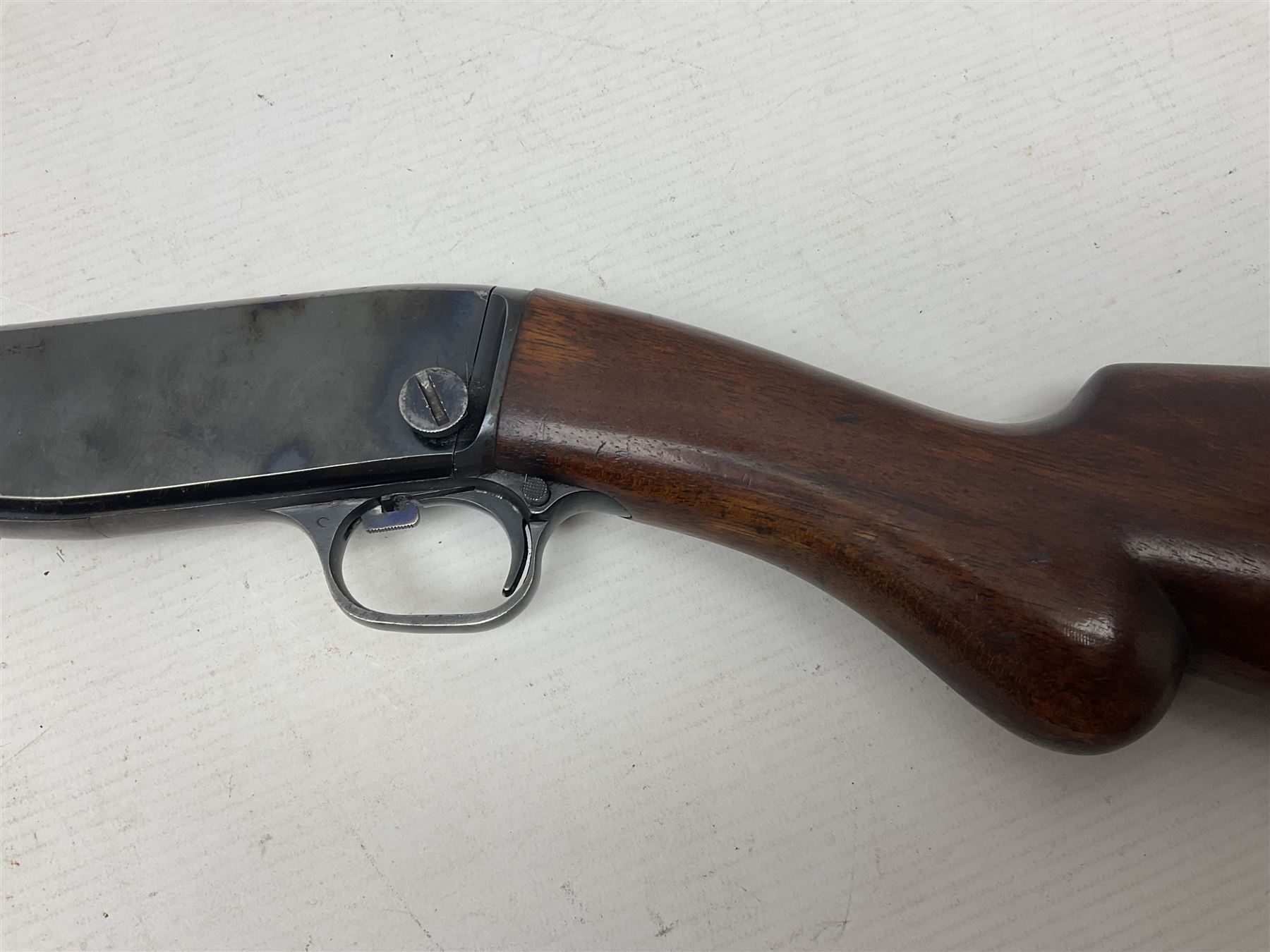 FIREARMS CERTIFICATE REQUIRED - Belgian Browning FN pump action .22 LR rifle, the 56cm(22