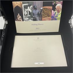 The Royal Mint United Kingdom 2021 silver proof coin set, cased with certificate