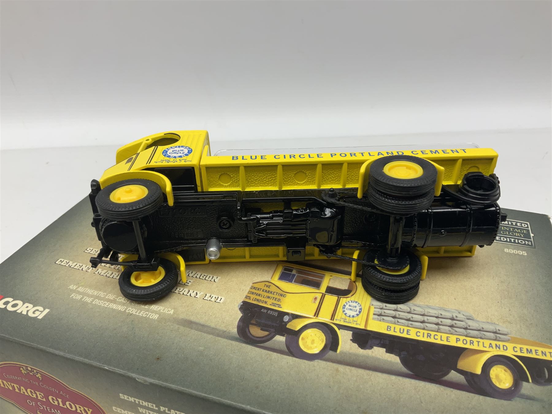 Four boxed Corgi ‘Vintage Glory of Steam’ die-cast models, comprising Fowler B6 Road Locomotive, Foden Steam Wagon, Sentinel Platform Wagon and Foden Dropside Wagon