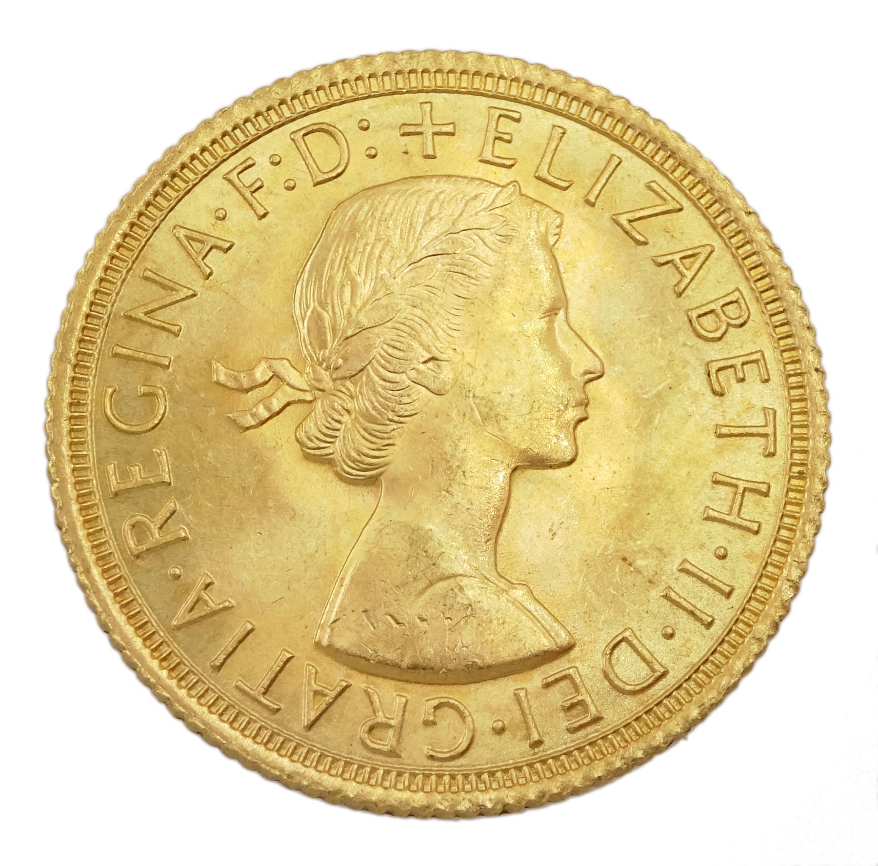 Queen Elizabeth II 1963 gold full sovereign coin | Coins  display picture 1