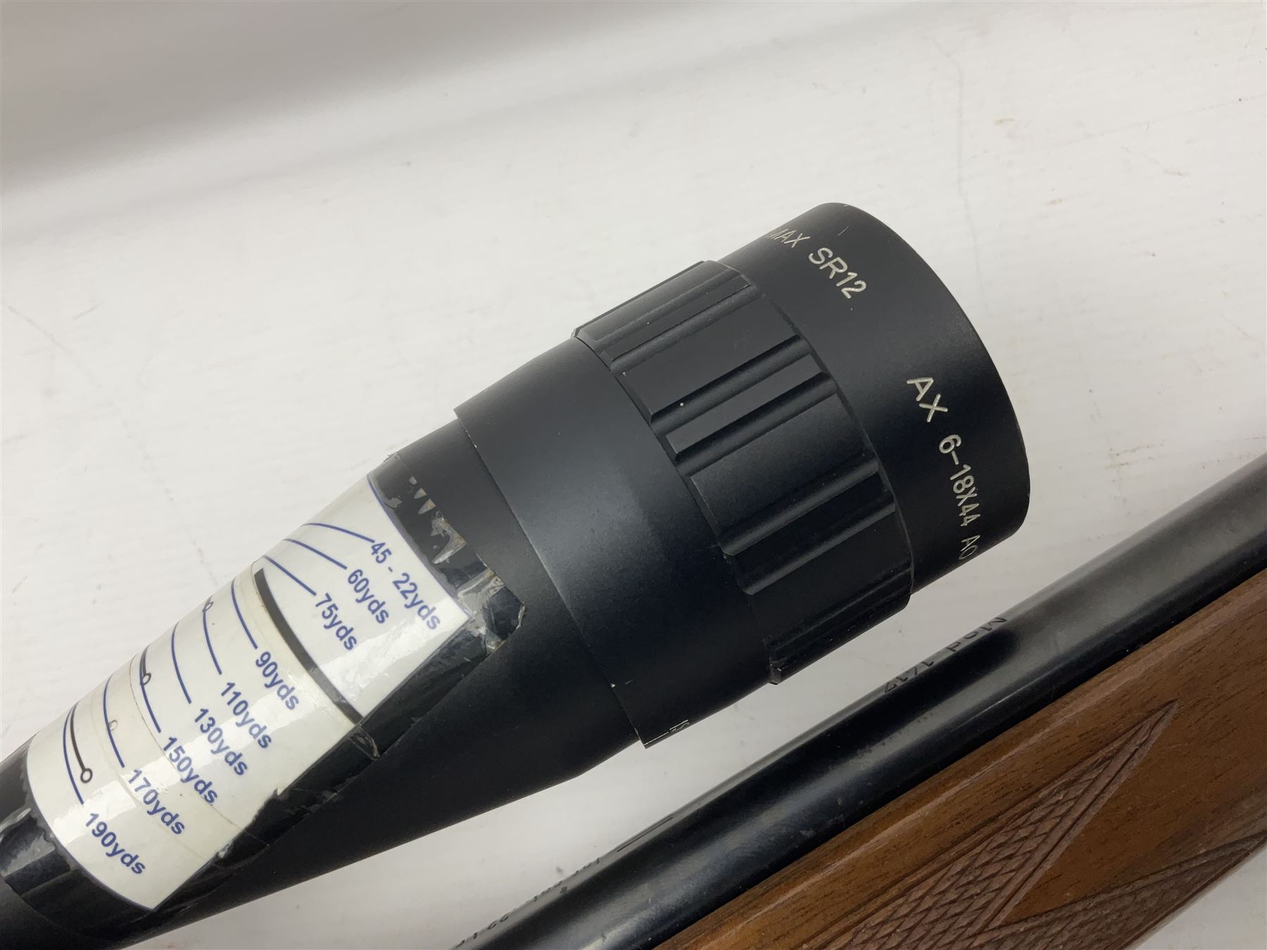 SECTION 1 FIREARMS CERTIFICATE REQUIRED - LEFT HANDED J.G. Anschutz .22 long round bolt action rifle, the 36cm (14