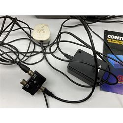 Nintendo Entertainment System (1985) console with two controllers, accessories and instruction booklet. NES Games ‘Duck Hunt’ with Nintendo Zapper gun, ‘Pinball’ and ‘Super Mario Bros.’, all with original sleeves and instruction booklets. NES game ‘Super Mario Bros. 2’ cartridge only