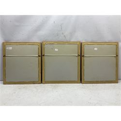 Set of three watercolours of military interest - Northumberland Yeomanry Hussars c1910, Shropshire Yeomanry Sergeant and Private c1914 and Essex Yeomanry c1914, each titled on mount 26 x 22cm, mahogany stained frames (3)