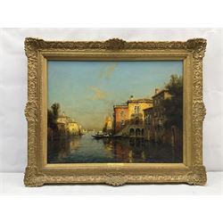 Marc Aldine (Antoine Bouvard Snr.) (French 1882-1956): 'Venice', oil on canvas signed 48cm x 63cm
Provenance: purchased by the vendor from The Willow Gallery, Weybridge, Surrey May 2003