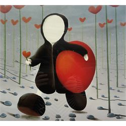 Mackenzie Thorpe (British 1956-): 'In th