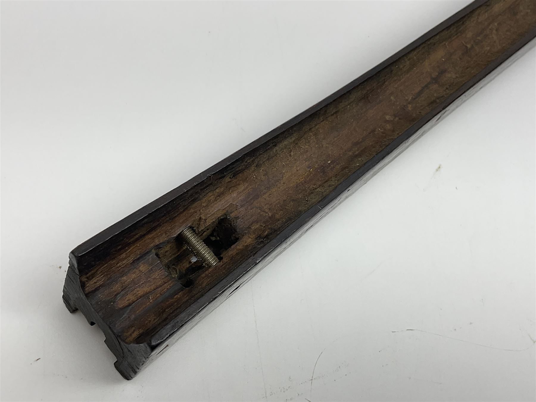 Quantity of spare parts for .577/450 Martini Henry rifle including two stocks, fore-end etc