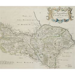 Robert Morden (British c.1650-1703): 'The North Riding of Yorkshire', 17th/18th century en...
