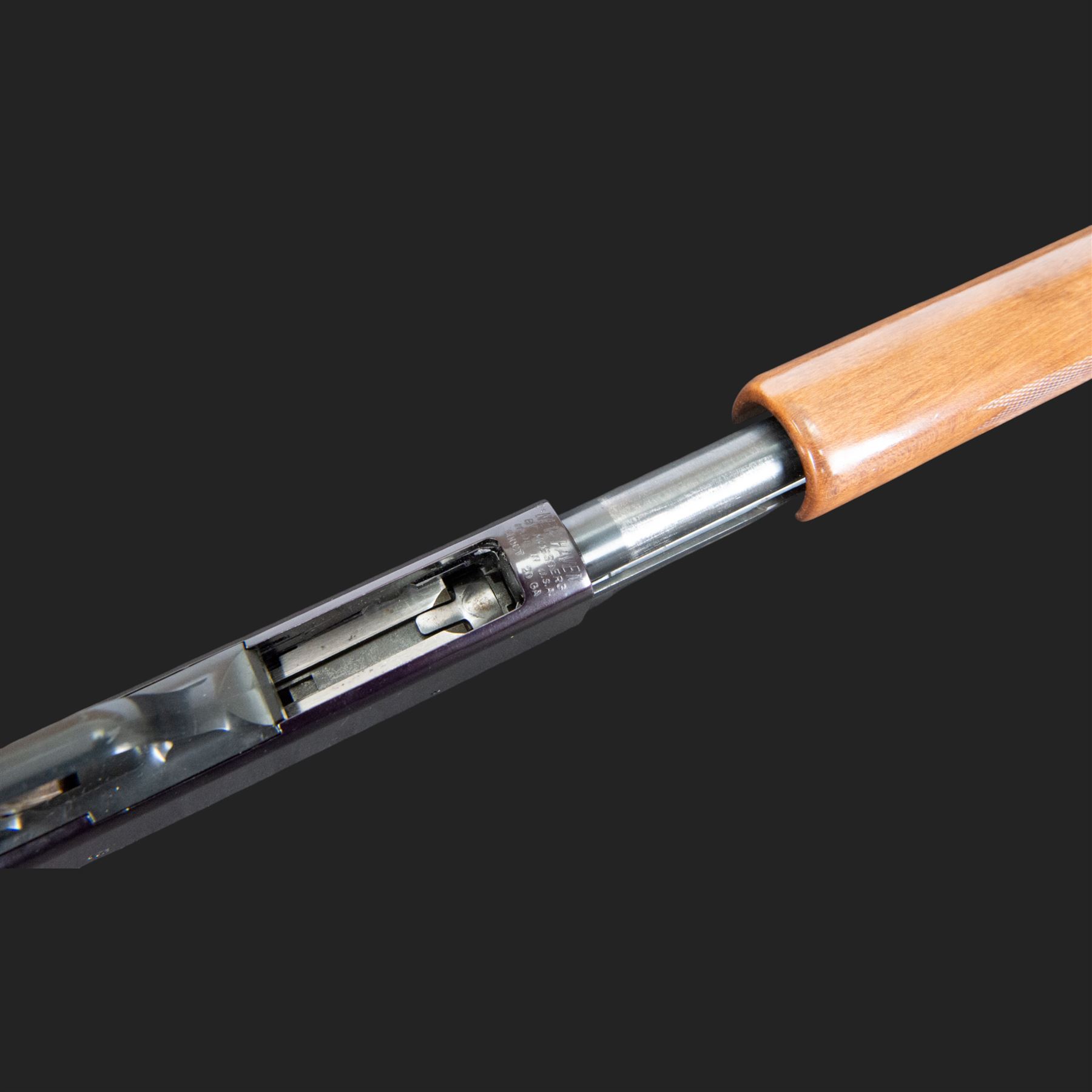 Mossberg New Haven 12 bore pump action shotgun, adjustable choke serial no H448714 
SHOTGUN CERTIFICATE REQUIRED