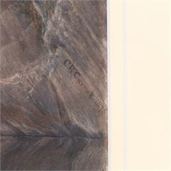 Colin R Carroll (British 19th Century): A Quiet Pool on the Lledr, watercolour signed and dated 1876, titled later verso 33cm x 45cm 