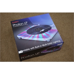 Open Sans ION Photon LP Turntable with USB and built-in multi-colour lighting    
