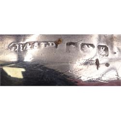 Edwardian silver novelty pin cushion, modelled as an elephant with cushioned back, hallmarked Birmingham 1906, maker's mark indistinct, H3.2cm, approximate total weight 0.46 ozt (14.1 grams)