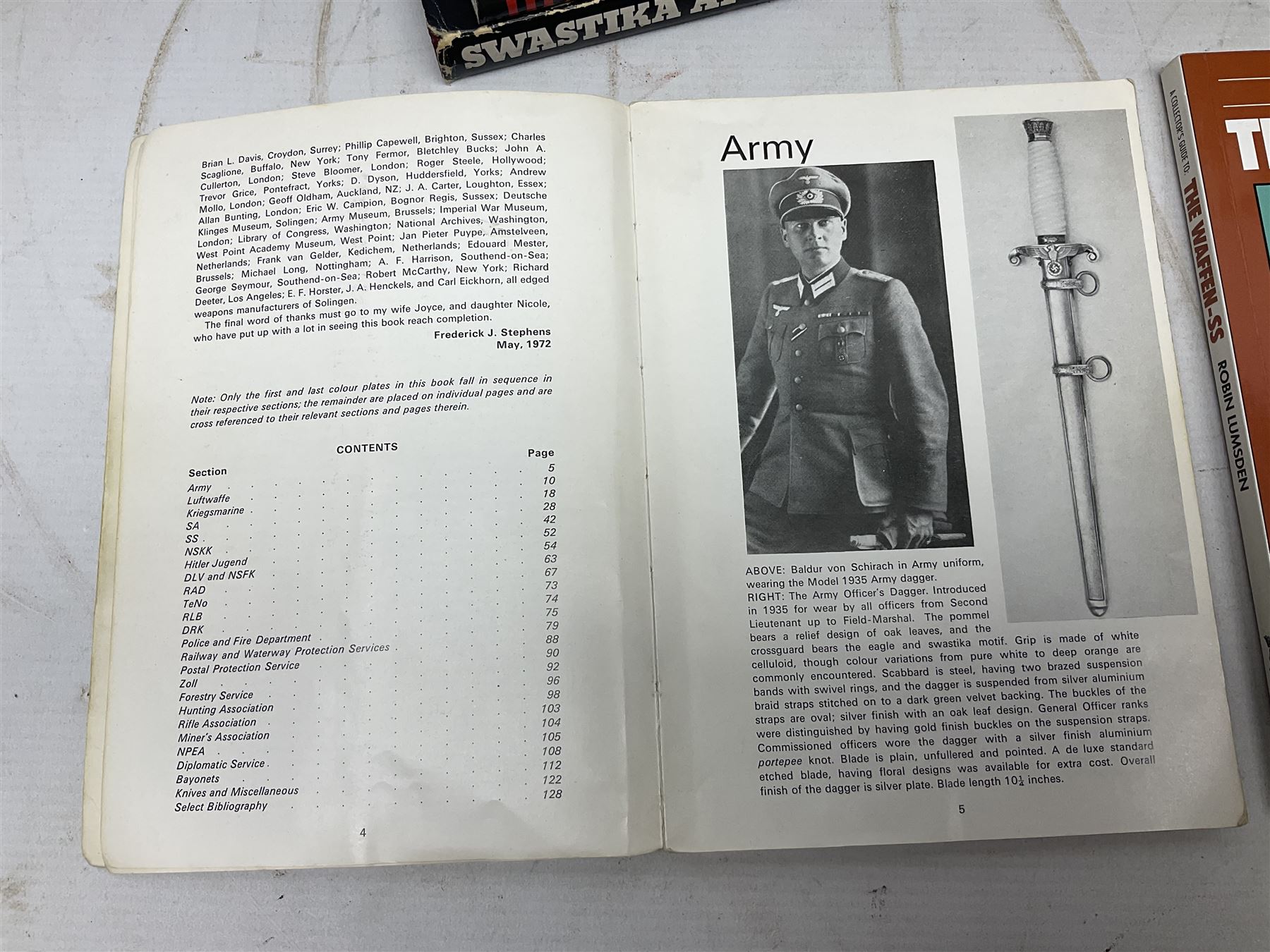 Twenty-six books of WW2 German interest with particular emphasis on the 'SS', including Charles Sydnor: Soldiers of Destruction; G.S. Graber: History of the 'SS'; Bruce Quarrie: Hitler's Samurai; David Cesarini: Eichmann - His Life and Crimes; collector's reference books etc (26)