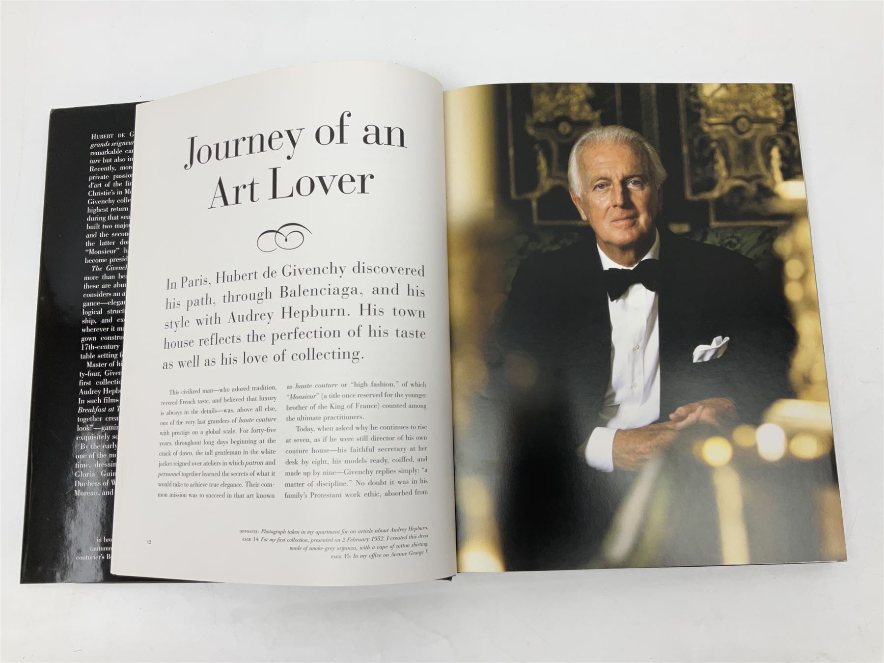 The Givenchy Style; text by Francoise Mohrt, forward by Hubert De Givency, published Assouline, Paris, 1998 