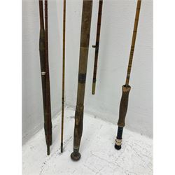 Hardy and other split cane fishing rods