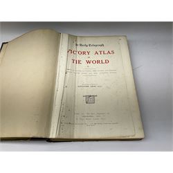 Victory Atlas of the World by The Daily Telegraph, containing plates or maps and diagrams, The Times Atlas & Gazetteer of the World, Selfridge Edition, 1922 