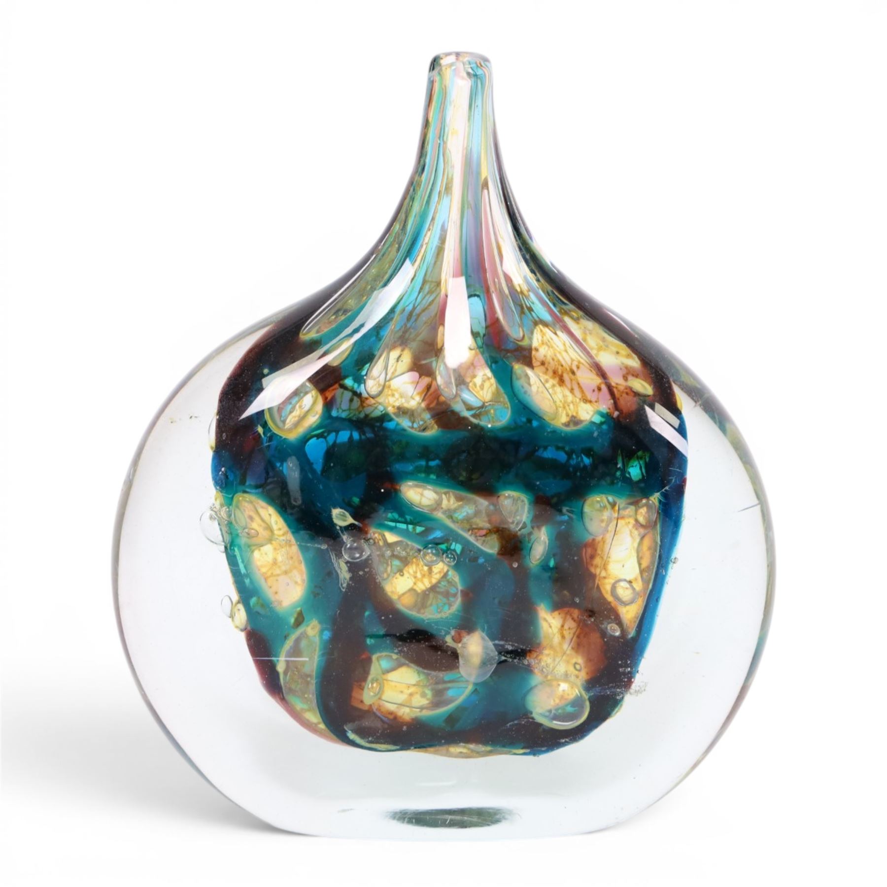 Mdina vase in the manner of Michael Harris, H21cm