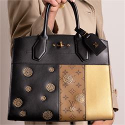 Louis Vuitton - ‘City Steamer MM’ 'Night Lights' Limited Edition Tote Bag, the model intro...