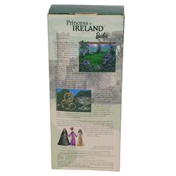 Five Mattel Dolls of the World Collector's Edition Barbie Dolls, including Princess of China, Princess of Japan, Princess of England, Princess of Ireland and Festivals of the World Irish Dance edition, all boxed