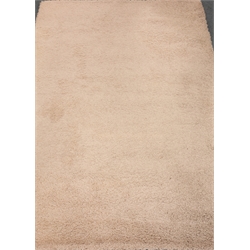  Pair Sadeh long pile cream ground rug (300cm x200cm) and a Grace dark beige rug (230cm x 160cm) (3)  