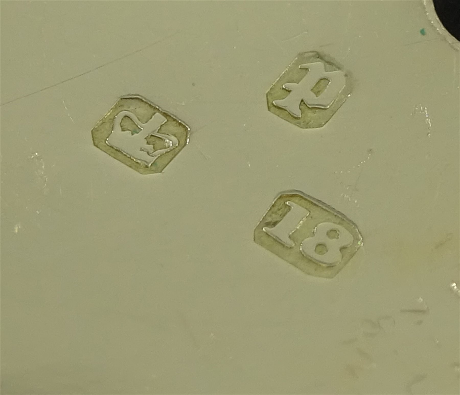  Victorian 18ct gold pocket watch case by Henry Buckland, London 1870 with 18ct gold dial  