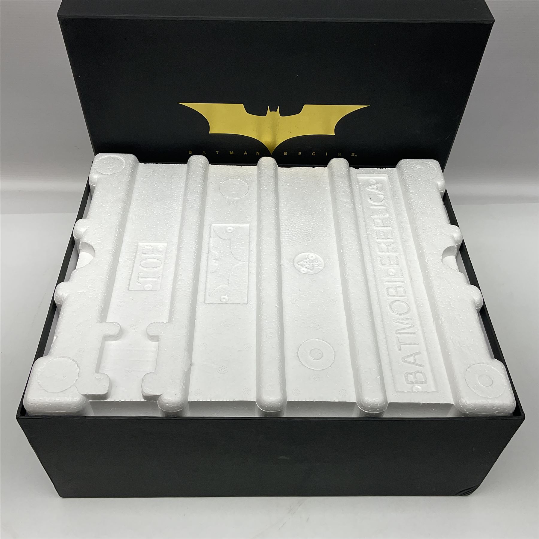 DC Direct Gallery ‘Batman Begins’ Batmobile Replica no. 1906/2600, with original box and certificate of authenticity 