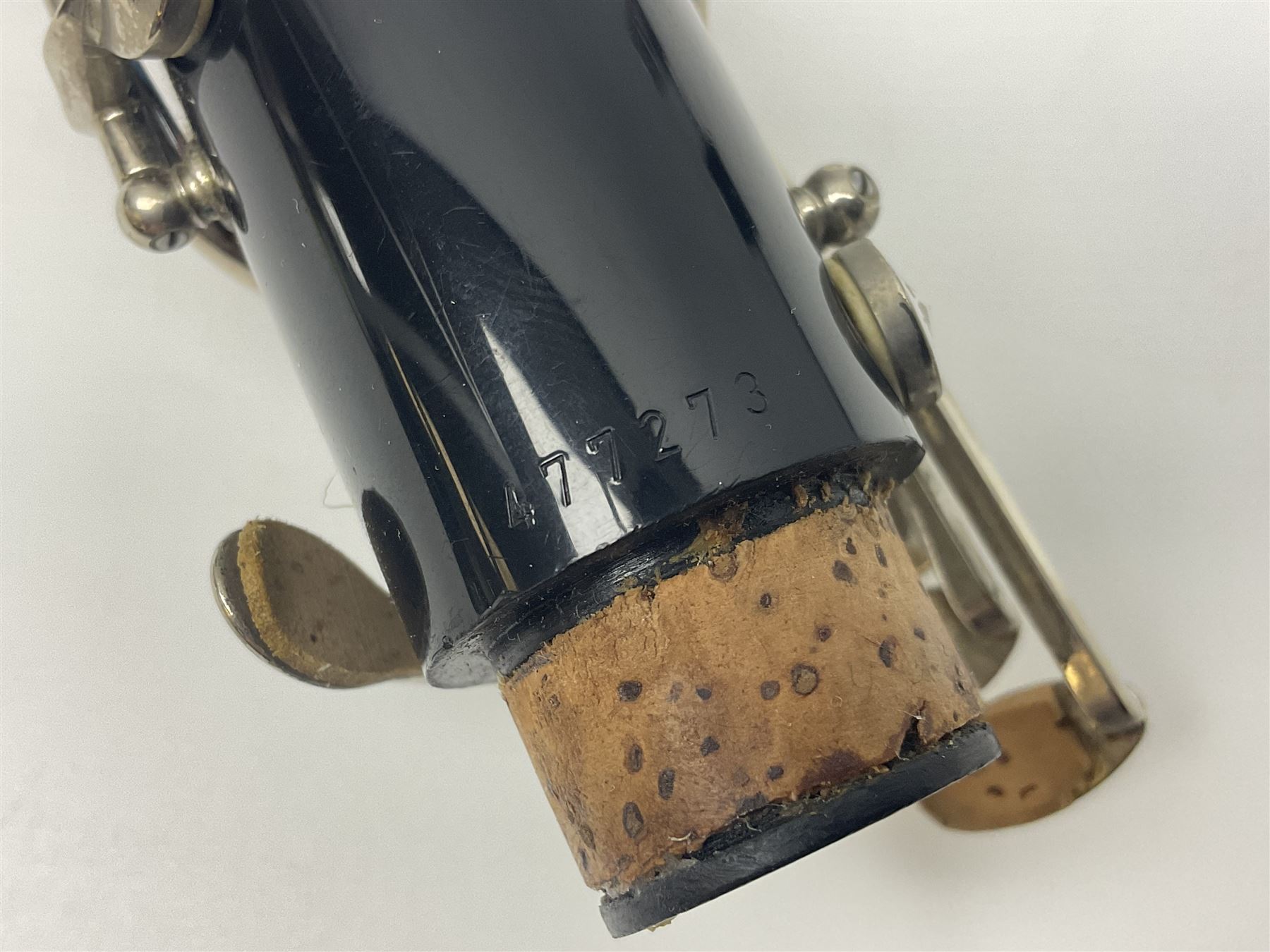 Buffet Crampon B12 five-piece clarinet, serial no.477273; in fitted case