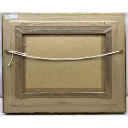 Thomas Miles Richardson Jnr. (British 1813-1890): 'A Castle Ruin', watercolour signed with initials 24cm x 35cm