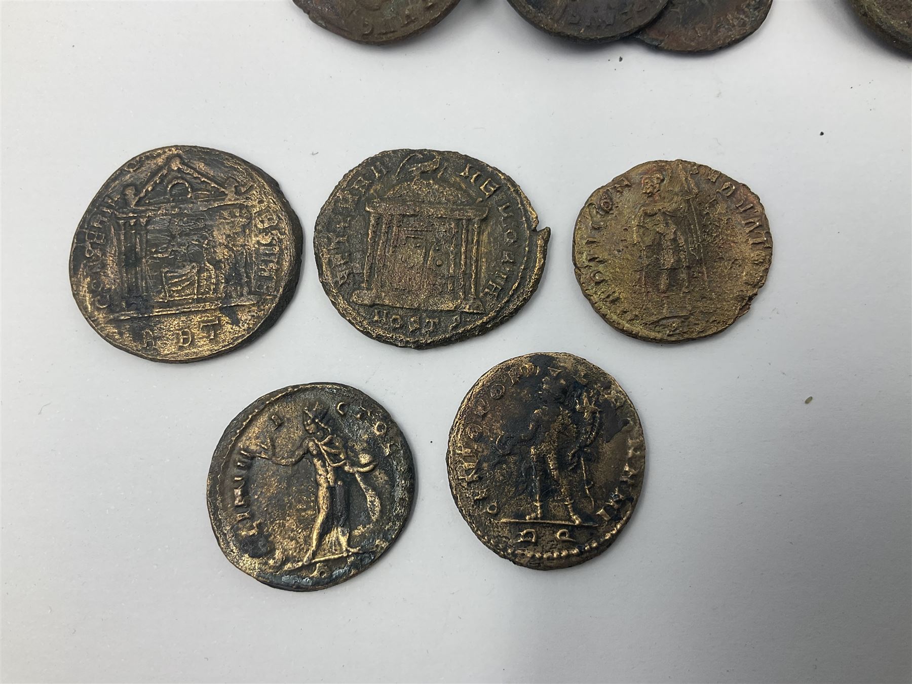 Roman Imperial Coinage, Constantine the Great, Maxentius, and further bronze folles circa 294-317AD, various mints (50)