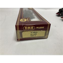 Airfix ‘00’ gauge - seven locomotives comprising Class 7P (Royal Scot) ‘Royal Scots Fusilier’ 4-6-0 no.6103 in LMS black with Mainline tender; two Class N2 0-6-2T no.69531 in BR black; Class 1282 2-4-0 no.20185 in LMS black; Class 61XX 2-6-2T no.6167 in BR black; Class 14XX 0-4-2T no.1466 in GWR green, all unboxed; Class 4F 0-6-0 no.4454 in LMS black, in original box (7)