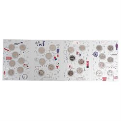 The Royal Mint 'The Great British Coin Hunt Quintessentially British A to Z' 2018 ten penc...