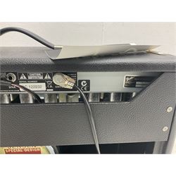 Fender Deluxe Reverb combo amplifier; model 65 Deluxe; type PR-239; 100 watts; made in USA; serial no.AC122232; L61cm; with cover