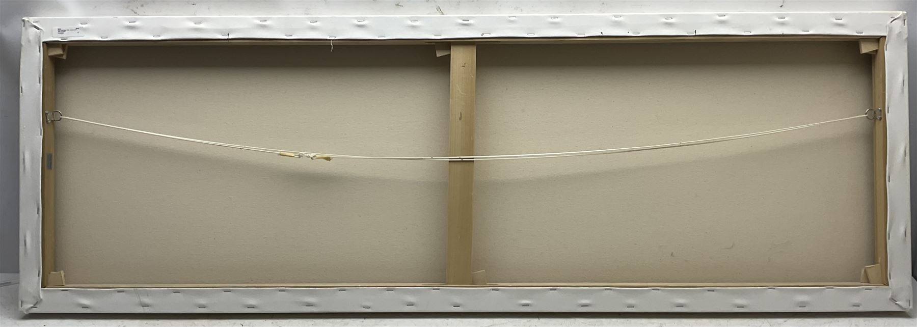 Christopher Geall (British 1965-): Sunrise over the Moors, oil on canvas signed 51cm x 150cm 