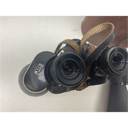 Ross London Solaross binoculars 7x42, in case, together with another pair 