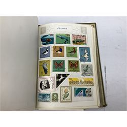 Great British and World stamps, including various Chinese stamps, Argentina, Australia, Barbados, Bulgaria, Canada, Ceylon, India etc, housed in a 'Portington' stamp album