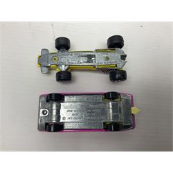 Matchbox 1-75 Series 'Superfast' ex-shop stock - eight models comprising 22d Freeman Intercity Commuter, 23e Volkswagen Camper, 29d Racing Mini, 30d Beach Buggy, 32d Maserati Bora, 34d Formula 1 Racing Car, 36d Hot Rod Draguar and 40d Vauxhall Gildsman 1; all boxed; and an unboxed 31d Volksdragon (9)