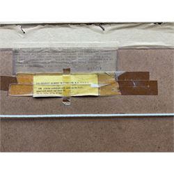 Sir Ernest Albert Waterlow (British 1850-1919): 'A River Landscape with Cattle on the Banks', watercolour signed with initals and dated '95, titled on label verso 26cm x 38cm 