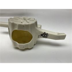 Ten WW1 crested china military models of tanks and field guns; various makers including Goss, Grafton China, Arcadian China, Savoy China etc; various crests including Portsmouth, Brighton, Pendleton, Paignton, Cowes, Flamborough etc (10)