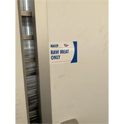 Walk in fridge/freezer insulated door, lockable with hinges and key - THIS LOT IS TO BE COLLECTED BY APPOINTMENT FROM DUGGLEBY STORAGE, GREAT HILL, EASTFIELD, SCARBOROUGH, YO11 3TX