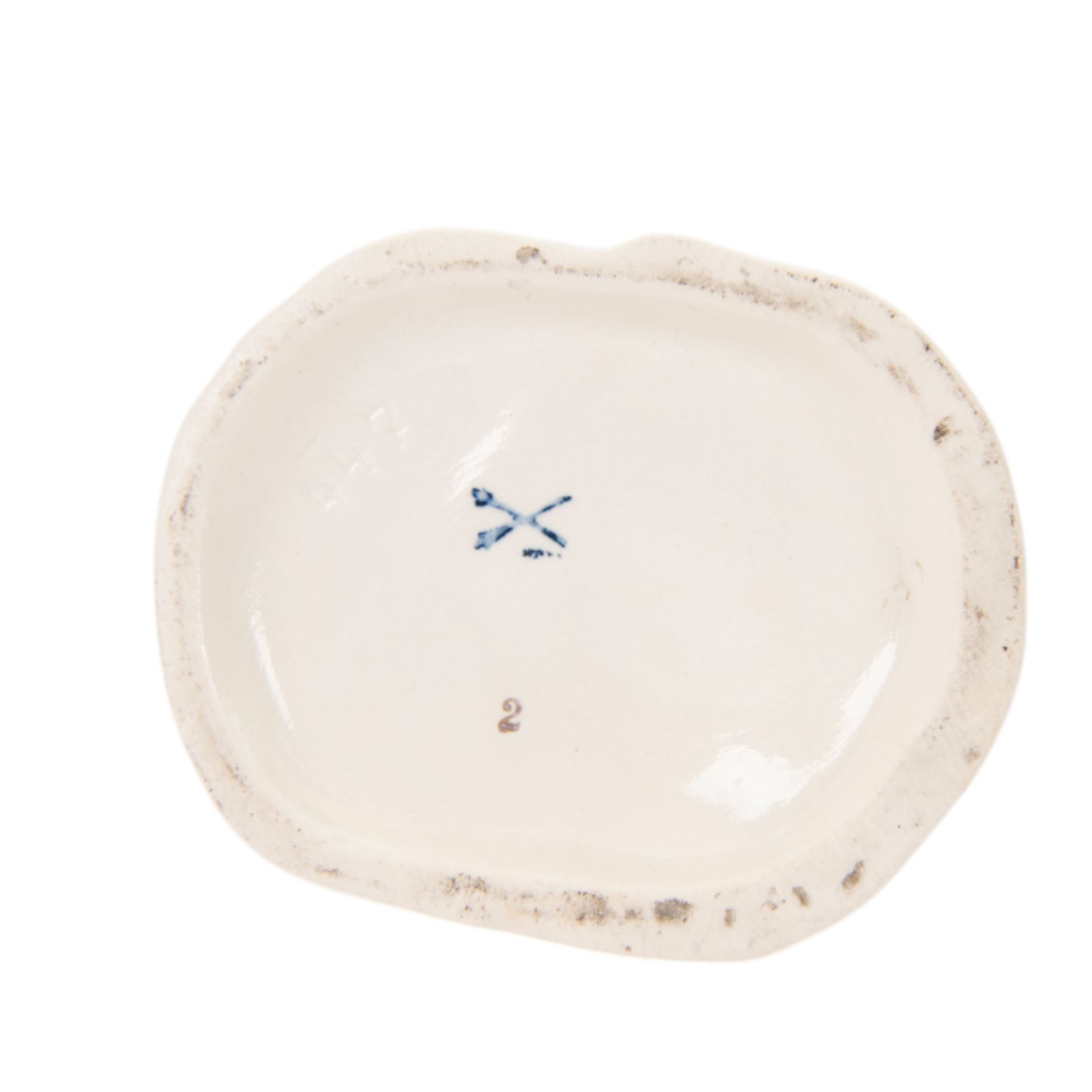 Five continental figures, including three Sitzendorf examples and a Rudolf Kammer example, tallest 20cm