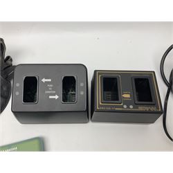 Canon EOS 1n Digital camera body, serial no. 260436, with 'Canon Zoom Lens EF 35-80mm 1:4-5.6 II Canon Inc. 52mm' lens, Kodak Professional DCS 520 digital module, and charger, serial no. K520C03165, together with Nikon F5 camera body with Kodak Professional DCS 760 digital module and charger, serial no. K760C03802