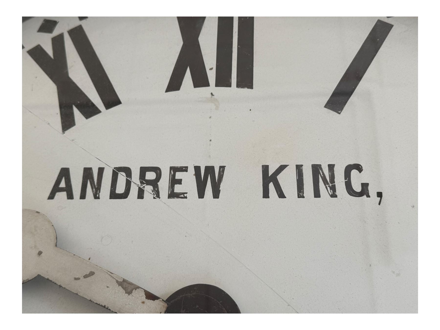 Andrew King of Hull - late 19th century mahogany cased 8-day fusee timepiece wall clock, with a 30