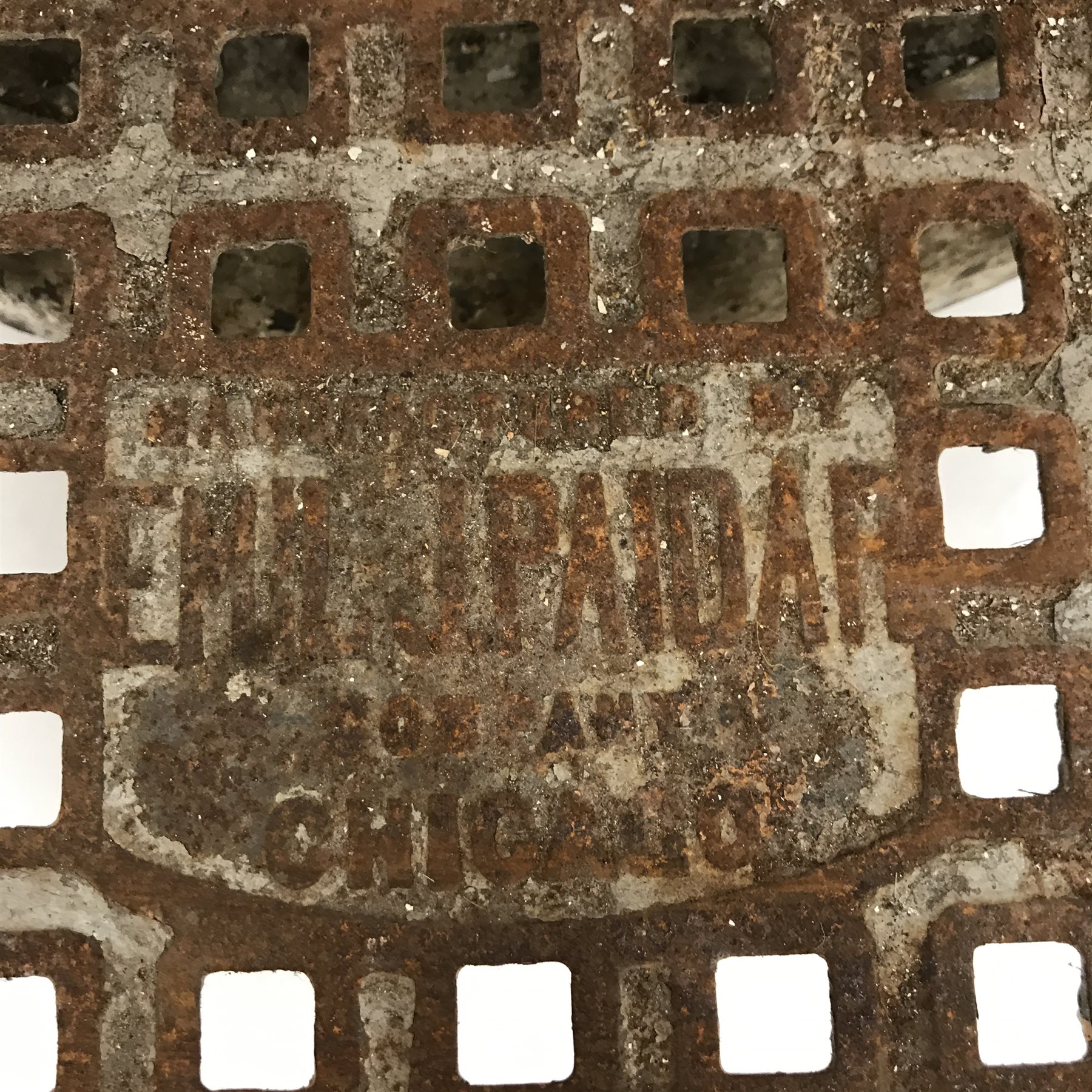 Early 20th century 'Emil. J. Paidar Chicago' barber shop chair, upholstered back and seat, W75cm