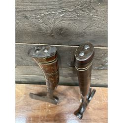 Estwing hatchet and hammer made in U.S, leather handles - THIS LOT IS TO BE COLLECTED BY APPOINTMENT FROM DUGGLEBY STORAGE, GREAT HILL, EASTFIELD, SCARBOROUGH, YO11 3TX