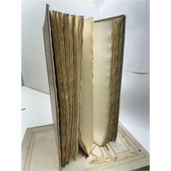 George C Williamson - 'The History of Portrait Miniatures' pub George Bell 1904, two volumes, limited edition of 520, cream and gilt boards, top edges gilt