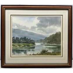 Alan Fenton (British 1927-2000): Landscape, watercolour signed 37cm x 47cm
