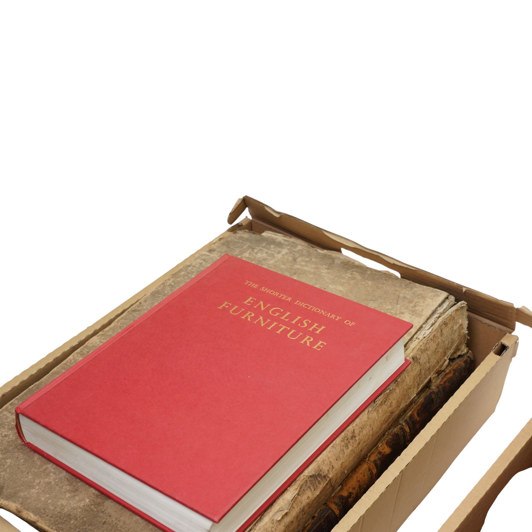 Rusby, James - 'History of St Peters Leeds' 1896 limited edition 133/350, 'International Exhibition of Chinese Art 1935-6', various leather bound and other books