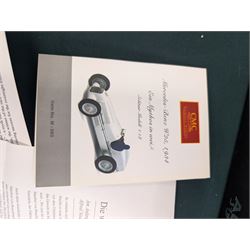 Limited edition CMC 1:18 scale diecast model car no.M065 Mercedes Benz W25 1934 in white, boxed